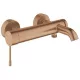 Grohe Essence New egykaros kád csaptelep kemény grafit 33624A01 műszaki rajz