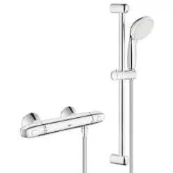 Grohe Grohtherm 1000 termosztátos zuhanygarnitúra komplett GR-34151004 rajza