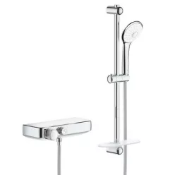 Grohe Grohtherm SmartControl termosztátos zuhanyrendszer komplett GR-34720000 rajza