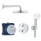 Grohe Grohtherm termosztátos zuhanygarnitúra komplett GR-34727000 rajza