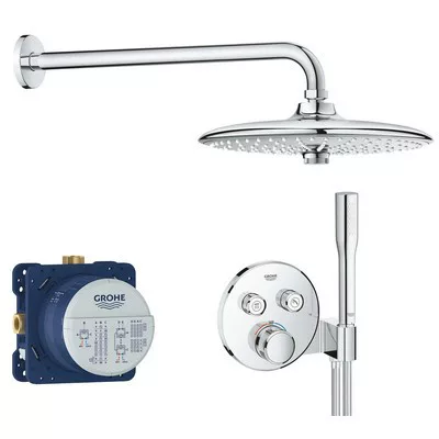 Grohe Grohtherm SmartControl süllyesztett zuhanyrendszer komplett GR-34744000