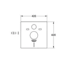 Grohe WC zajszigetelő készlet (37131000)