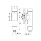 Grohe Rondo A.S. WC öblítőszelep (37347000)