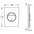 Grohe Nova Cosmopolitan S nyomólap GR-37601SH0