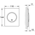 Grohe Nova Cosmopolitan vizelde nyomólap (38804000)