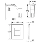Grohe Skate Cosmopolitan nyomólap Fresh szettel GR-38805000
