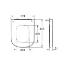 Grohe Euro Ceramic WC ülőke GR-39331001