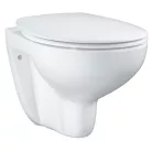 Grohe Bau Ceramic WC szett perem nélküli softclose üllőkével GR-39351000 rajza