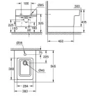 Grohe Cube Ceramic fali bidé GR-3948600H