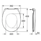 Grohe Bau Ceramic WC ülőke GR-39492000
