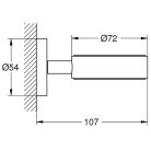 Grohe Essentials tartókonzol GR-40369001