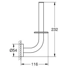 Grohe Essentials tartalék WC papír tartó GR-40385001