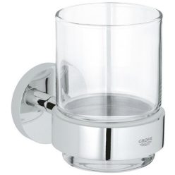 Grohe Essentials üvegpohár tartóval GR-40447001 rajza