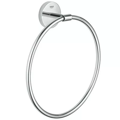 Grohe BauCosmopolitan törölköző tartó gyűrű GR-40460001 rajza