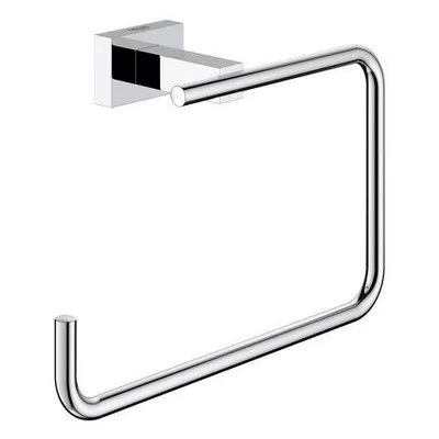 Grohe Essentials Cube törölközőtartó gyűrű króm GR-40510001 rajza