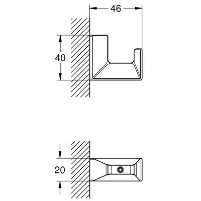 Grohe Selection Cube fogas GR-40782000