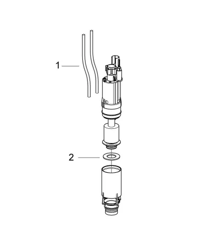 Grohe leeresztő szelep GD 2 tartályhoz (42253000)