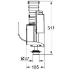 Grohe AV1 öblítőszelep GR-42320000