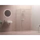 Ravak Walk-In Corner Szett 110x80, zuhanykabin matt fehér+transparent