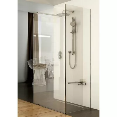 Ravak Walk-In Corner 120x90 cm zuhanyfal fényes alu profil transparent üveg (GW1CG7C00Z1)