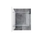 Ravak Walk-In Corner Szett 120x90, zuhanykabin krómhatású+transparent