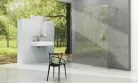 Ravak Walk-In Free Szett 160, zuhanykabin krómhatású+transparent