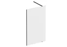 Ravak Walk-In Wall Szett 60, zuhanykabin fekete+transparent