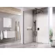 Ravak Walk-In Wall Szett 90, zuhanykabin fekete+transparent