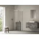 Ravak Walk-In Air Wall 90 zuhanykabin krómhatású+transparent