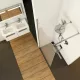 Ravak Walk-In Wall 110 zuhanyfal fényes alu profil transparent üveg (GW9WD0C00Z1)