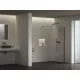 Ravak Walk-In Air Wall 120 zuhanykabin fekete+transparent