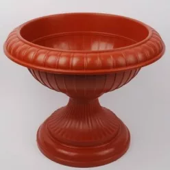 Görögtál virágkehely 40 cm terrakotta