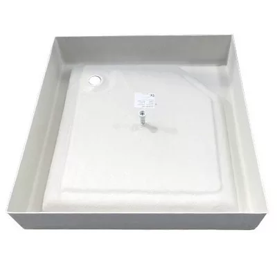 H2O Zénó szögletes zuhanytálca 900 mm standard akril (H2O-12302)