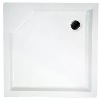 H2O Zénó szögletes zuhanytálca 800 mm standard akril (H2O-12303)