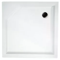   H2O Zénó szögletes zuhanytálca 800 mm slim akril (H2O-12313)