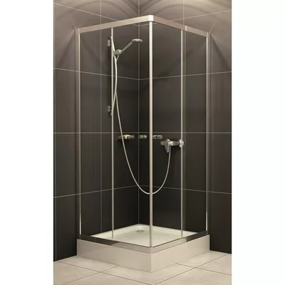 H2O Projecta átlátszó szögletes zuhanykabin SZETT 900mm standard (H2O-18650)