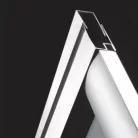 H2O Projecta fabrik szögletes zuhanykabin SZETT 800mm slim (H2O-18950SLIM)