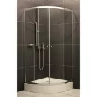 H2O Projecta átlátszó íves zuhanykabin SZETT 900mm slim (H2O-18955SLIM)