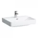 Laufen Pro S mosdó csaplyukkal 60x46,5 fehér H8109630001041 rajz
