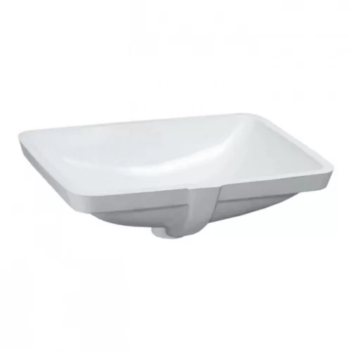 Laufen Pro S alulról építhető mosdó 53x40 fehér H8119610001091 rajz