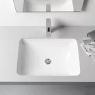 Laufen Pro S alulról építhető mosdó 53x40 fehér v