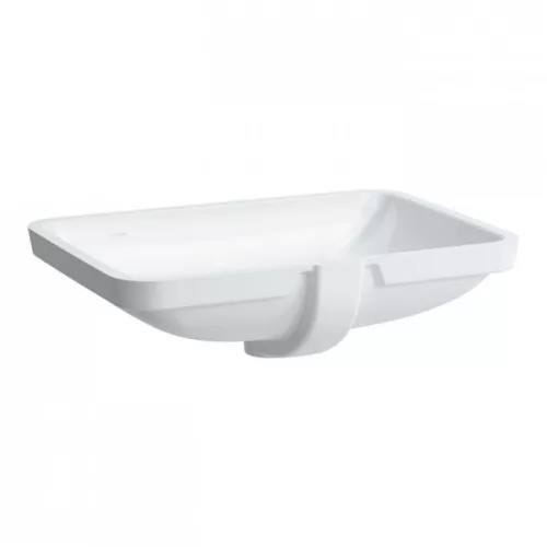 Laufen Pro S alulról építhető mosdó 55x38 fehér H8119630001091 rajz