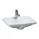 Laufen Pro S alulról építhető mosdó csaplyukkal 53x40 fehér H8119660001041 rajz