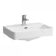 Laufen Pro S ráépíthető mosdó csaplyukkal 55x38 fehér alul csiszolt H8129520001041 rajz