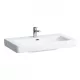 Laufen Pro S mosdó csaplyukkal 85x46,5 fehér H8139650001041 rajz