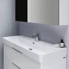 Laufen Pro S ráépíthető dupla mosdó csaplyukkal 120 cm fehér H8149650001041