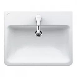 Laufen Pro S ráépíthető mosdó csaplyukkal 56x44 fehér H8189630001041 rajz