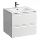 Laufen Pro S bútor mosdóval 2 fiókkal komplett 60x50 matt fehér H8619614631041 rajz