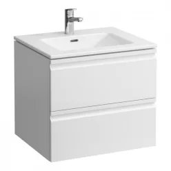 Laufen Pro S bútor mosdóval 2 fiókkal komplett 60x50 matt fehér H8619614631041 rajz