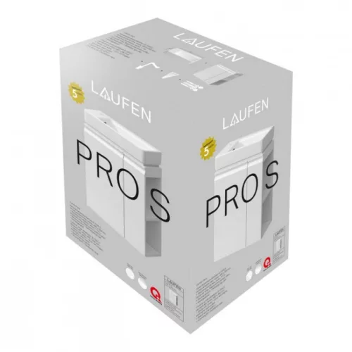 Laufen Pro S bútor mosdóval komplett 48x28 matt fehér balos H8629654631041 kép